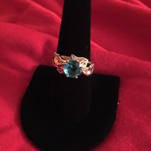 Elegant solid 925 sterling silver ring